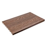 Ступень полнотелая из ДПК Step 3D Махагон