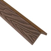 Уголок ДПК Wood-Х 50х50.3D Коричневый