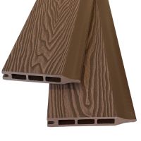 Заборная панель (шип-паз) Wood-X 146х20 Коричневый 3D