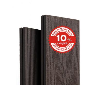 Террасная доска ДПК Tehno пустотелая Венге от производителя Ecodecking по цене 453 р Террасная доска ДПК Tehno пустотелая Венге от производителя Ecodecking по цене 453 р