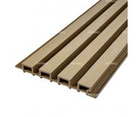 Доска Фасадная из ДПК Nika Рейка Орех Доска Фасадная из ДПК Nika Рейка Орех