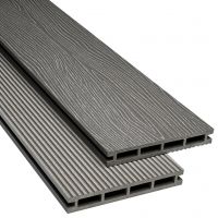 Террасная доска FG Stelo 3D - Графит