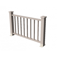 Декоративные ограждения ДПК "Альма 1500 (DIY)"скрытые крепежи, Выбеленный дуб, шлифованное Декоративные ограждения ДПК "Альма 1500 (DIY)"скрытые крепежи, Выбеленный дуб, шлифованное