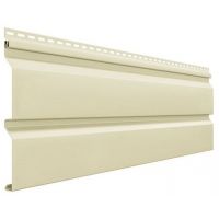 Виниловый сайдинг Оптима Корабельный Брус - Мимоза Виниловый сайдинг Оптима Корабельный Брус - Мимоза